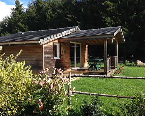 Vue des chalets