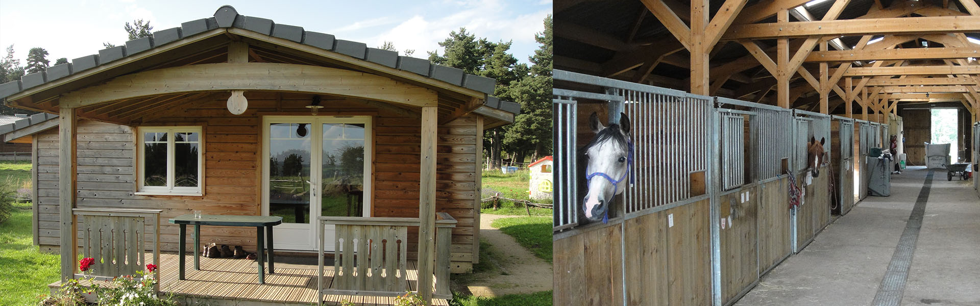 Nos chalets et installations